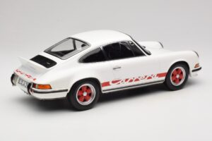 Porsche 911 Carrera RS 2.7 Grand Prix White With Red Norev 1:12 127514 Μέταλλο - εικόνα 2 από 6