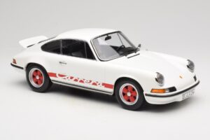 Porsche 911 Carrera RS 2.7 Grand Prix White With Red Norev 1:12 127514 Μέταλλο - εικόνα 4 από 6