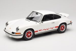 Porsche 911 Carrera RS 2.7 Grand Prix White With Red Norev 1:12 127514 Μέταλλο