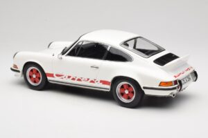 Porsche 911 Carrera RS 2.7 Grand Prix White With Red Norev 1:12 127514 Μέταλλο - εικόνα 5 από 6