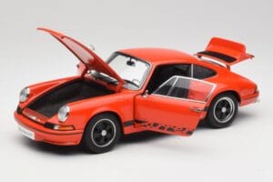 Porsche 911 Carrera RS 2.7 Πορτοκαλί & Μαύρες Ρίγες AUTOart 1:18 78054 Μέταλλο - εικόνα 2 από 8