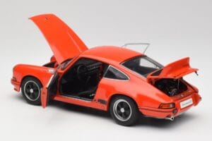 Porsche 911 Carrera RS 2.7 Πορτοκαλί & Μαύρες Ρίγες AUTOart 1:18 78054 Μέταλλο - εικόνα 5 από 8