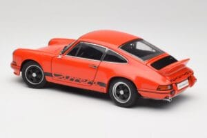 Porsche 911 Carrera RS 2.7 Πορτοκαλί & Μαύρες Ρίγες AUTOart 1:18 78054 Μέταλλο - εικόνα 7 από 8