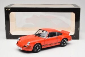 Porsche 911 Carrera RS 2.7 Πορτοκαλί & Μαύρες Ρίγες AUTOart 1:18 78054 Μέταλλο - εικόνα 8 από 8