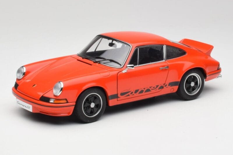 Porsche 911 Carrera RS 2.7 Πορτοκαλί & Μαύρες Ρίγες AUTOart 1:18 78054 Μέταλλο