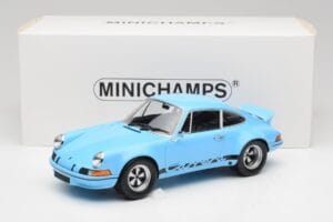 Porsche 911 Carrera RSR Μπλε & Μαύρο Minichamps 1:18 107065021 Μέταλλο - εικόνα 6 από 6