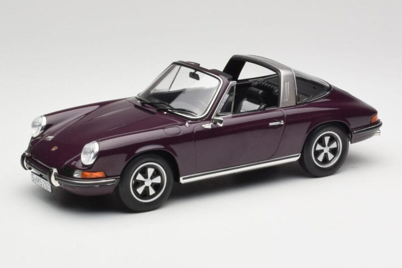 Porsche 911 E Targa Μωβ Norev 1:18 187644 Μέταλλο