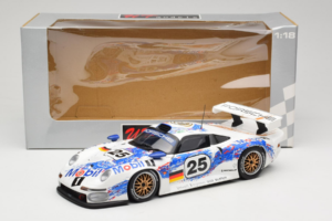 Porsche 911 GT1 #25 H. Stuck / T. Boutsen / B. Wollek 24 Hours of Le Mans 1996 UT Models 1:18 180966625 Μέταλλο - εικόνα 8 από 8