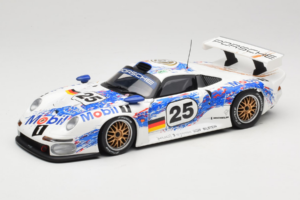 Porsche 911 GT1 #25 H. Stuck / T. Boutsen / B. Wollek 24 Hours of Le Mans 1996 UT Models 1:18 180966625 Μέταλλο