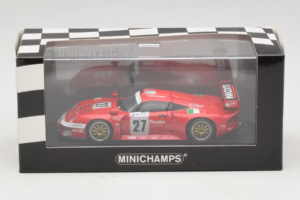 Porsche 911 GT1 #27 BMS Scuderia Italia 24 Hours of Le Mans 1997 Minichamps 1:43 430976627 Μέταλλο - εικόνα 4 από 4