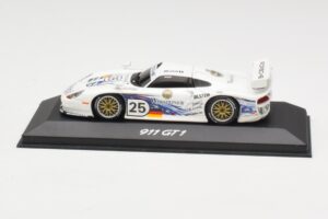 Porsche 911 GT1 #25 Warsteiner 24 Hours of Le Mans 1997 Minichamps 1:43 WAP02003197 Μέταλλο