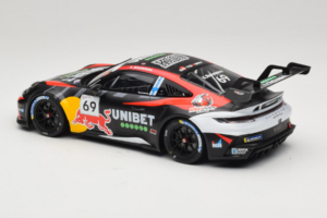 Porsche 911 GT3 Cup 992 #69 K. Rovanpera Zolder GP 2024 IXO 1:18 18RMC226 Μέταλλο - εικόνα 5 από 6