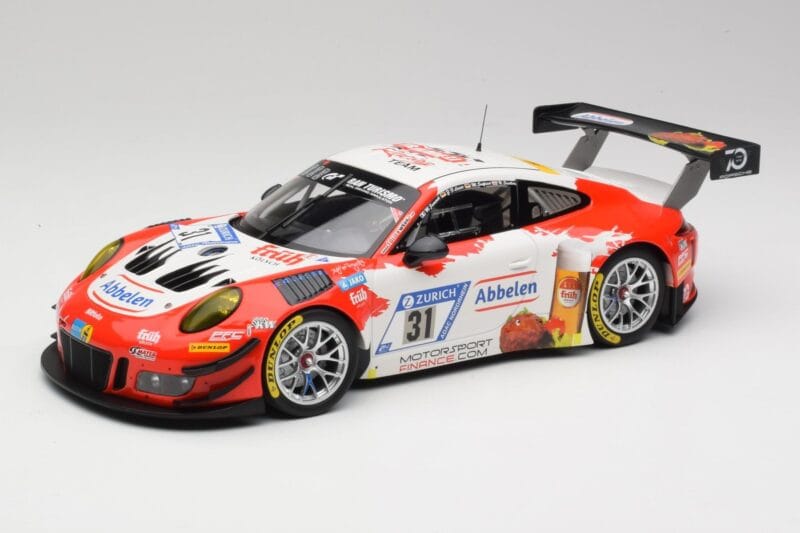 Porsche 911 GT3 R #31 Frikadelli Racing N. Siedler / M. Seefried 24 Hours Nürburgring 2018 Minichamps 1:18 153186931 Μέταλλο