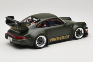 Porsche 911 RWB Penthouse Kaki Green GT Spirit 1:18 GT559 Ρητίνη - εικόνα 2 από 6