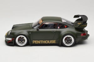 Porsche 911 RWB Penthouse Kaki Green GT Spirit 1:18 GT559 Ρητίνη - εικόνα 3 από 6