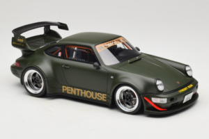 Porsche 911 RWB Penthouse Kaki Green GT Spirit 1:18 GT559 Ρητίνη - εικόνα 4 από 6
