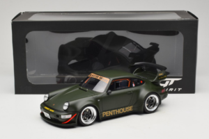 Porsche 911 RWB Penthouse Kaki Green GT Spirit 1:18 GT559 Ρητίνη - εικόνα 6 από 6