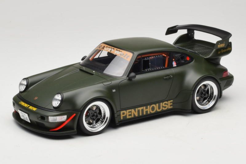 Porsche 911 RWB Penthouse Kaki Green GT Spirit 1:18 GT559 Ρητίνη