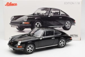 Porsche 911 S Μαύρο Schuco 1:18 450047200 Μέταλλο - εικόνα 8 από 8