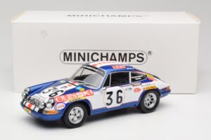Porsche 911 S #36 B. Waldegard / C. Cheneviere 24 Hours of Le Mans 1971 Minichamps 1:18 107716836 Ρητίνη - εικόνα 6 από 6