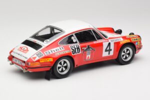 Porsche 911 S #4 G. Larrousse / M. Perramond 2nd Place Rally Monte Carlo 1972 Minichamps 1:18 107726804 Ρητίνη - εικόνα 2 από 6