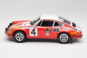 Porsche 911 S #4 G. Larrousse / M. Perramond 2nd Place Rally Monte Carlo 1972 Minichamps 1:18 107726804 Ρητίνη - εικόνα 3 από 6