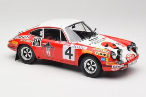 Porsche 911 S #4 G. Larrousse / M. Perramond 2nd Place Rally Monte Carlo 1972 Minichamps 1:18 107726804 Ρητίνη - εικόνα 4 από 6
