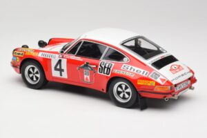Porsche 911 S #4 G. Larrousse / M. Perramond 2nd Place Rally Monte Carlo 1972 Minichamps 1:18 107726804 Ρητίνη - εικόνα 5 από 6