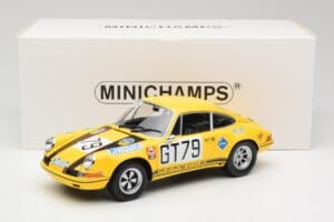 Porsche 911 S Racing Team AAW #79 H. Frohlich / P. Toivonen 1000km Nurburgring 1971 Minichamps 1:18 107706879 Ρητίνη - εικόνα 6 από 6
