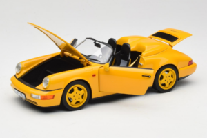 Porsche 911 964 Speedster Speed Yellow Norev 1:18 187130 Μέταλλο - εικόνα 2 από 8