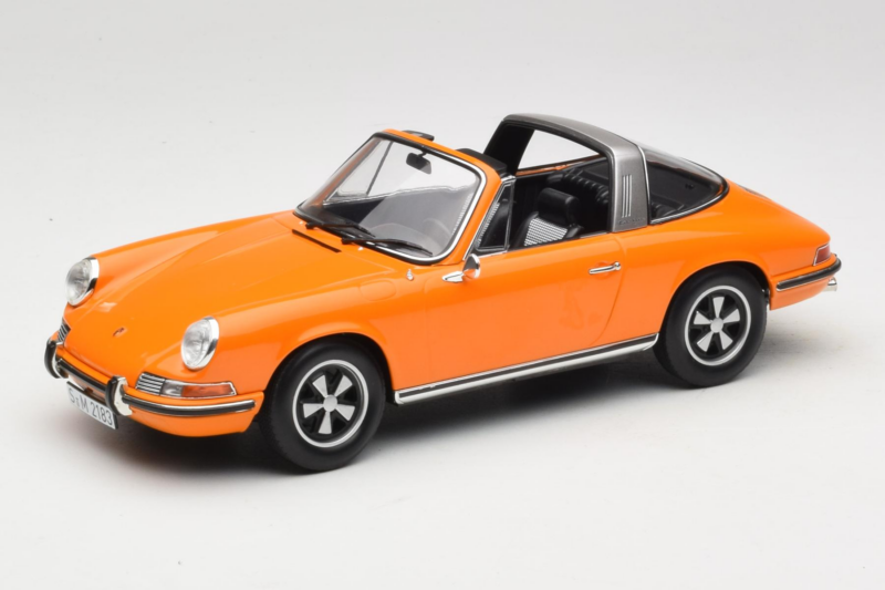 Porsche 911 T Targa Πορτοκαλί Norev 1:18 187220 Μέταλλο