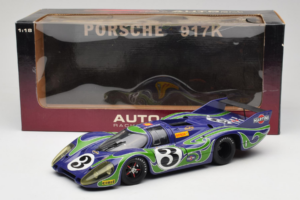 Porsche 917 LH #3 Hippie 2nd Place 24 Hours of Le Mans 1970 AUTOart 1:18 87075-R1 Μέταλλο - εικόνα 8 από 8