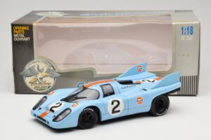 Porsche 917K #2 Gulf P. Rodriguez / J. Oliver 1000km Monza Winner 1971 Eagles Race 1:18 903008 Μέταλλο - εικόνα 6 από 6