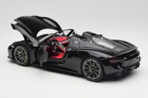 Porsche 918 Spyder Βασάλτης Μαύρο Μεταλλικό Minichamps 1:18 110062431 Μέταλλο - εικόνα 5 από 8