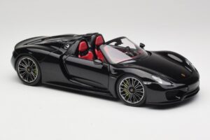 Porsche 918 Spyder Βασάλτης Μαύρο Μεταλλικό Minichamps 1:18 110062431 Μέταλλο - εικόνα 6 από 8