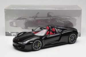 Porsche 918 Spyder Βασάλτης Μαύρο Μεταλλικό Minichamps 1:18 110062431 Μέταλλο - εικόνα 8 από 8