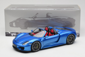 Porsche 918 Spyder Blue Metallic Minichamps 1:18 110062432 Μέταλλο - εικόνα 8 από 8