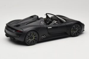 Porsche 918 Spyder Matte Black Minichamps 1:18 110060031 Μέταλλο - εικόνα 3 από 8