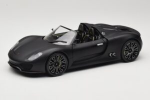 Porsche 918 Spyder Matte Black Minichamps 1:18 110060031 Μέταλλο