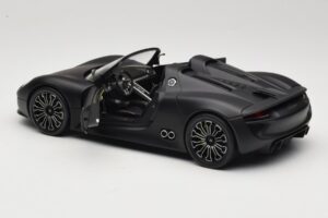 Porsche 918 Spyder Matte Black Minichamps 1:18 110060031 Μέταλλο - εικόνα 5 από 8