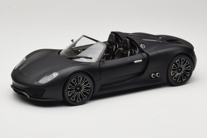 Porsche 918 Spyder Matte Black Minichamps 1:18 110060031 Μέταλλο
