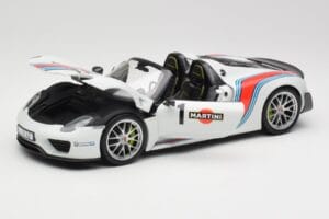 Porsche 918 Spyder Weissach Package Martini Minichamps 1:18 110062440 Μέταλλο - εικόνα 2 από 8