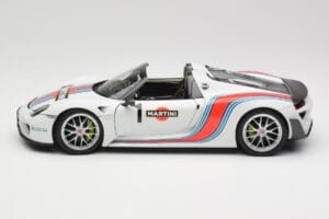 Porsche 918 Spyder Weissach Package Martini Minichamps 1:18 110062440 Μέταλλο - εικόνα 4 από 8