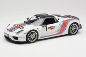 Porsche 918 Spyder Weissach Package Martini Minichamps 1:18 110062440 Μέταλλο