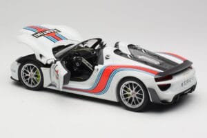 Porsche 918 Spyder Weissach Package Martini Minichamps 1:18 110062440 Μέταλλο - εικόνα 5 από 8