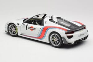 Porsche 918 Spyder Weissach Package Martini Minichamps 1:18 110062440 Μέταλλο - εικόνα 7 από 8