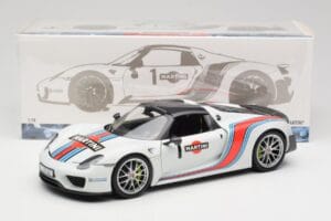 Porsche 918 Spyder Weissach Package Martini Minichamps 1:18 110062440 Μέταλλο - εικόνα 8 από 8