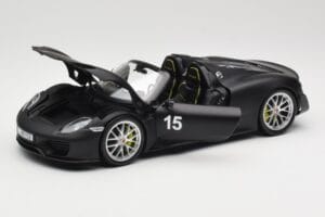 Porsche 918 Spyder Weissach Package Matt Black Minichamps 1:18 110062444 Μέταλλο - εικόνα 2 από 8