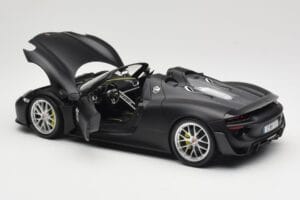 Porsche 918 Spyder Weissach Package Matt Black Minichamps 1:18 110062444 Μέταλλο - εικόνα 5 από 8
