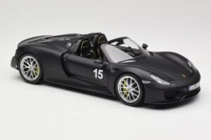 Porsche 918 Spyder Weissach Package Matt Black Minichamps 1:18 110062444 Μέταλλο - εικόνα 6 από 8
